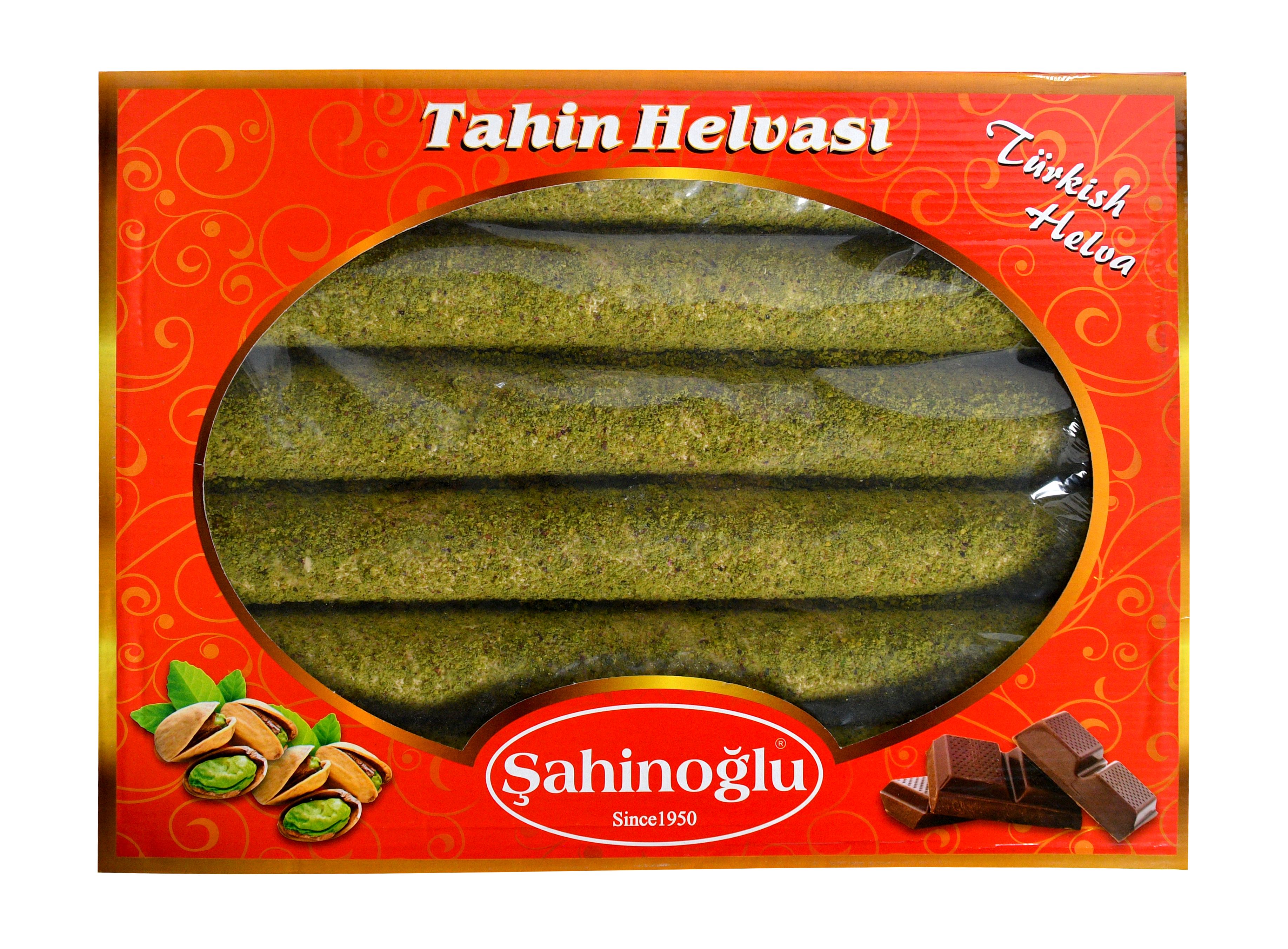 Халва Sahinoglu тахинная (рулет) фисташка 5 кг купить в интернет-магазине Крыма